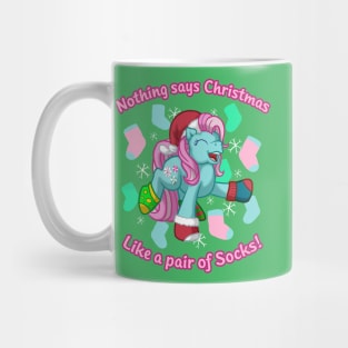 Minty's Christmas Socks Mug